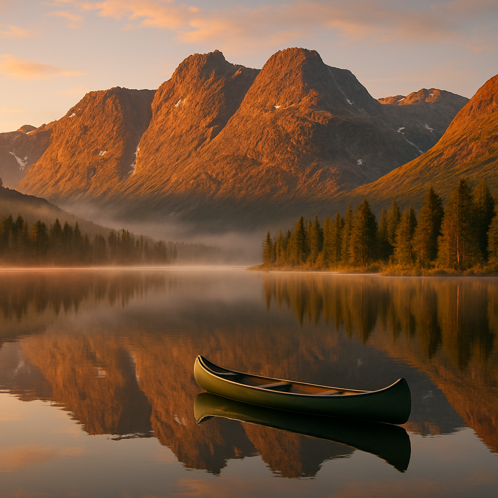Jotunheimen National Park Reflections diamonded painting kits