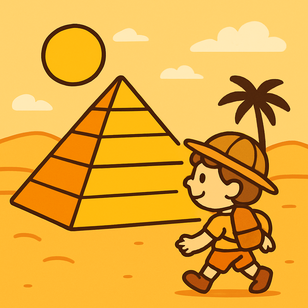 Pyramid Adventure Explorer diamonded painting kits