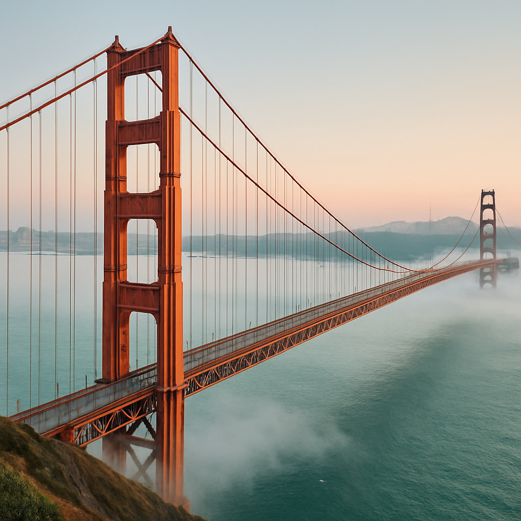 Golden Gate Bridge - San Francisco, United States diamonded painting kits