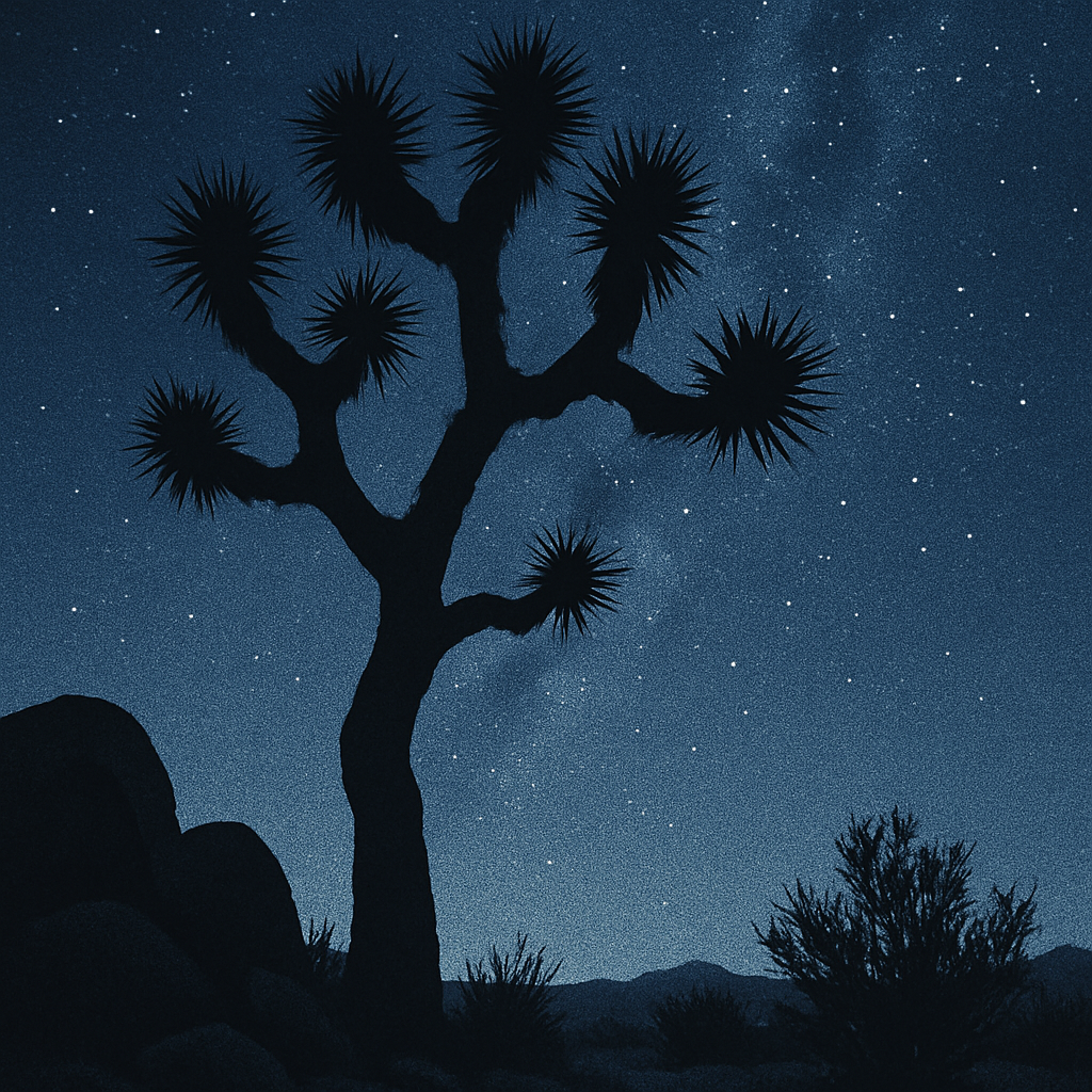 Joshua Tree At Dusk Paint by diamonds art