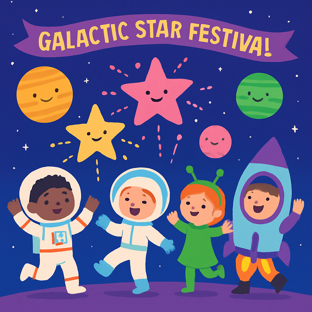Galactic Star Festival paint by diamonds