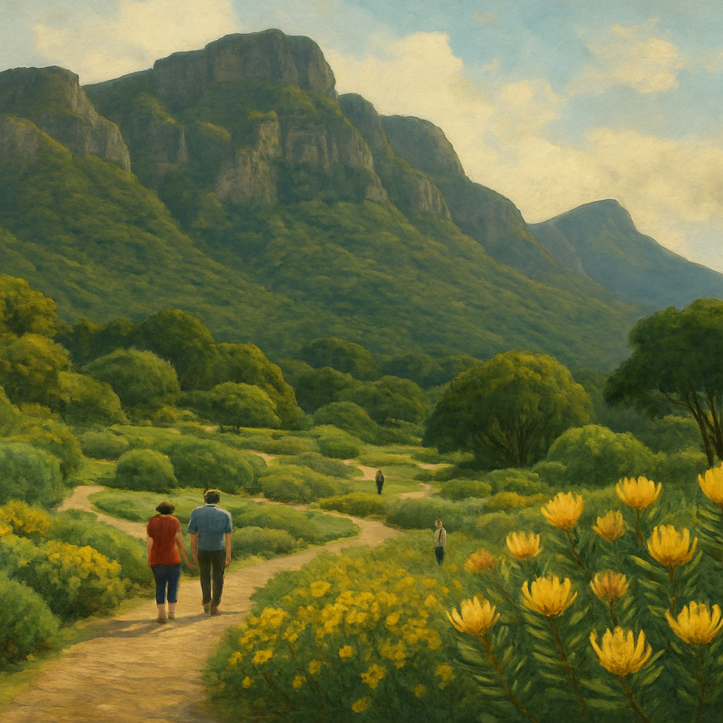 Kirstenbosch Botanical Garden diamond painting