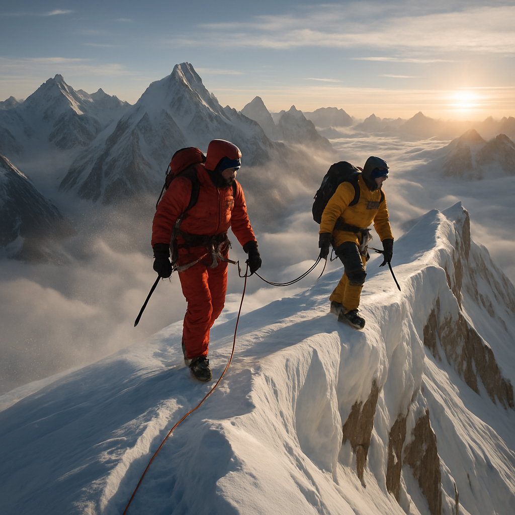 Karakoram Summit Ridge Climb diamonded painting kits