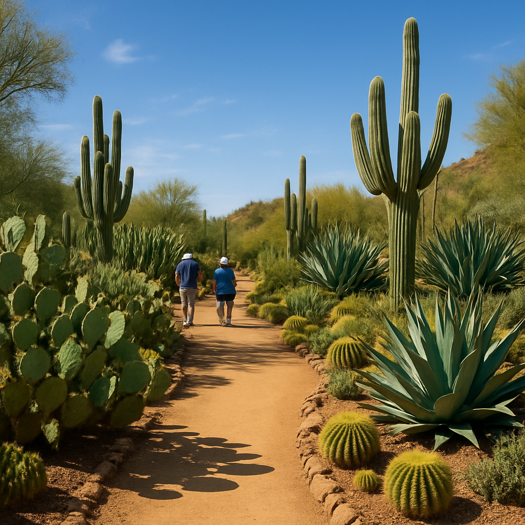 Desert Botanical Garden Arizona diamond painting