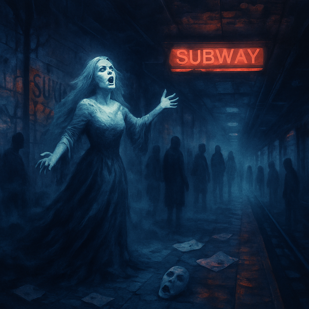 Subway Phantom Opera paint by color