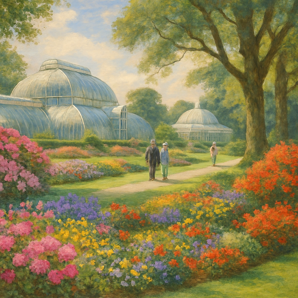 Kew Royal Botanic Gardens England paint by diamonds