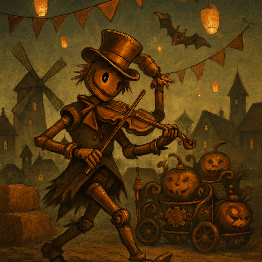 Clockwork Harvest Parade Paint by diamonds kits