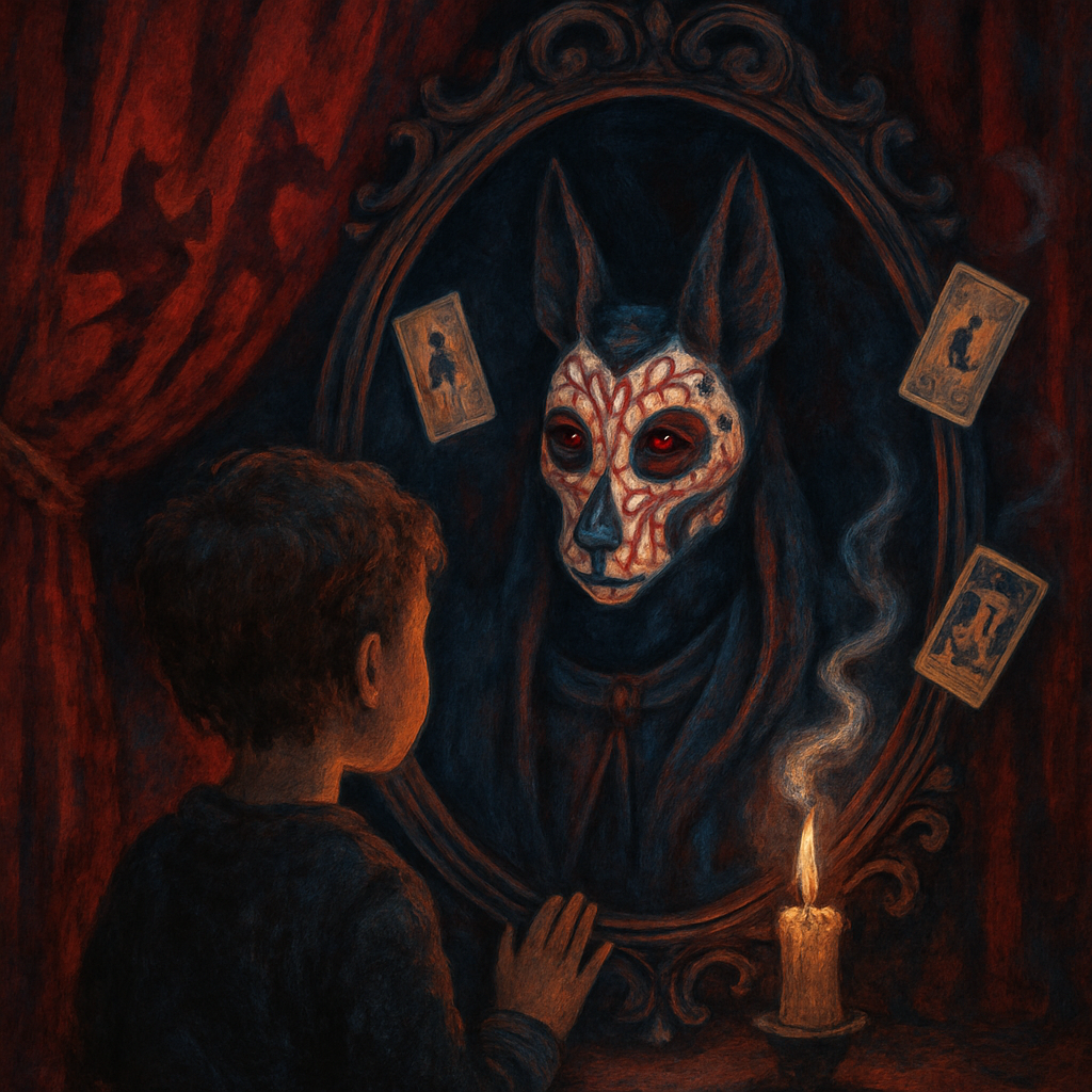 Mirror Of Lost Jackals Painting by diamonds kit