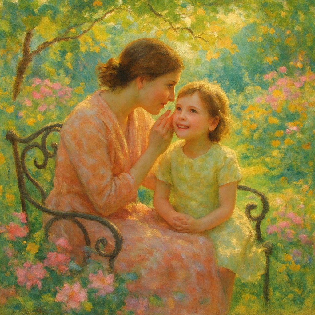 Whispered Secrets In The Garden paint by color
