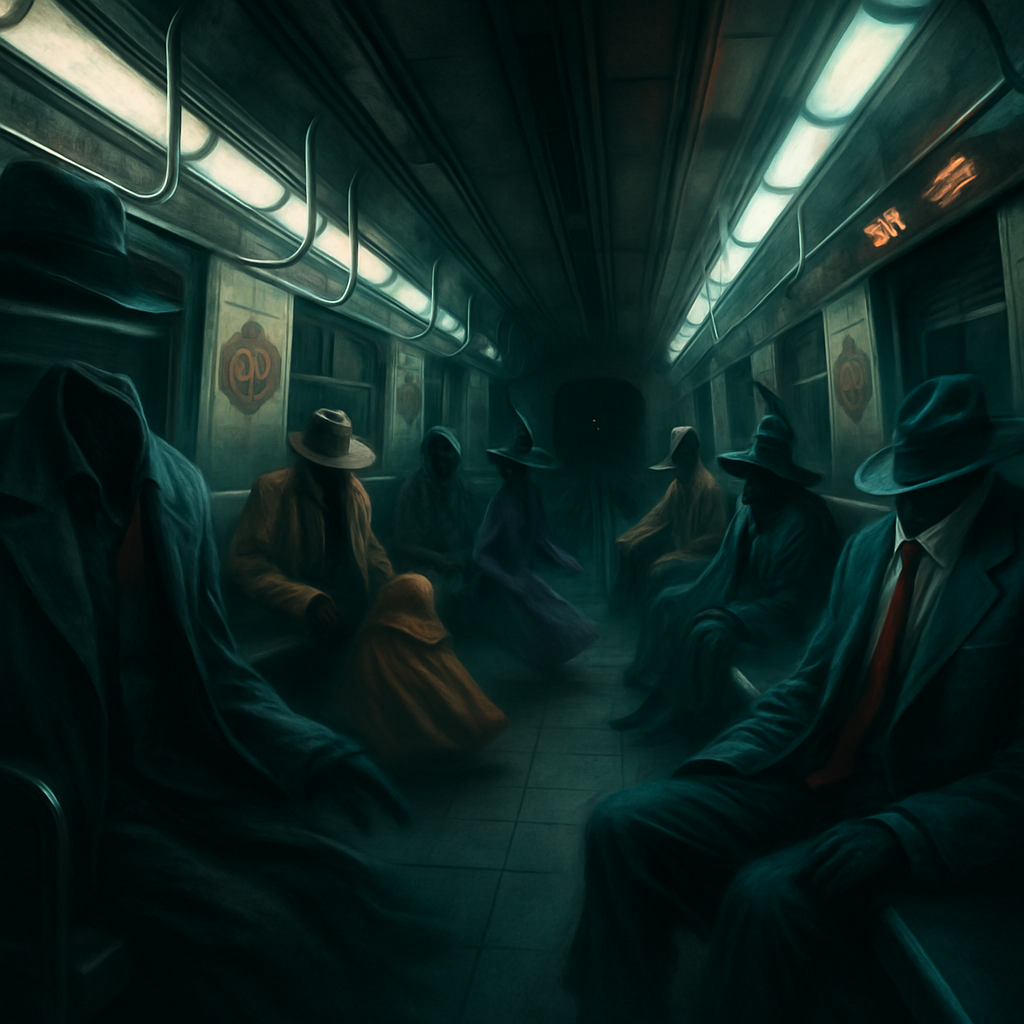 Subway Of Lost Costumes paint by diamonds