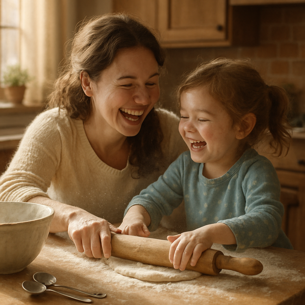 Kitchen Song And Cinnamon Smiles diamond painting