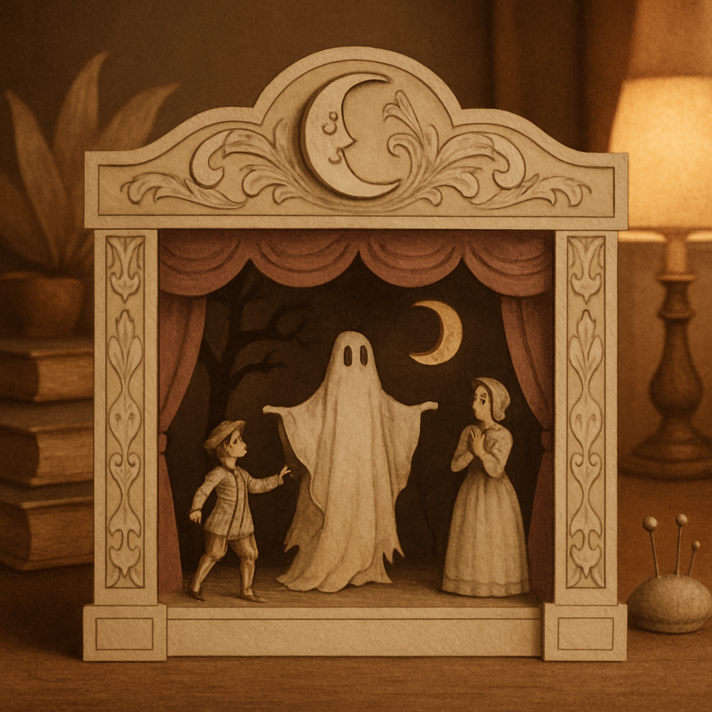 Harvest Moon Paper Theater DIY paint by diamonds