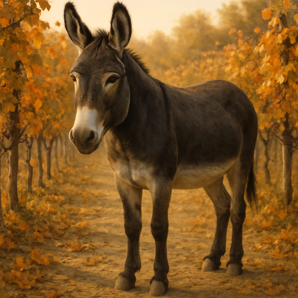 Kakhetian Donkey diamond painting