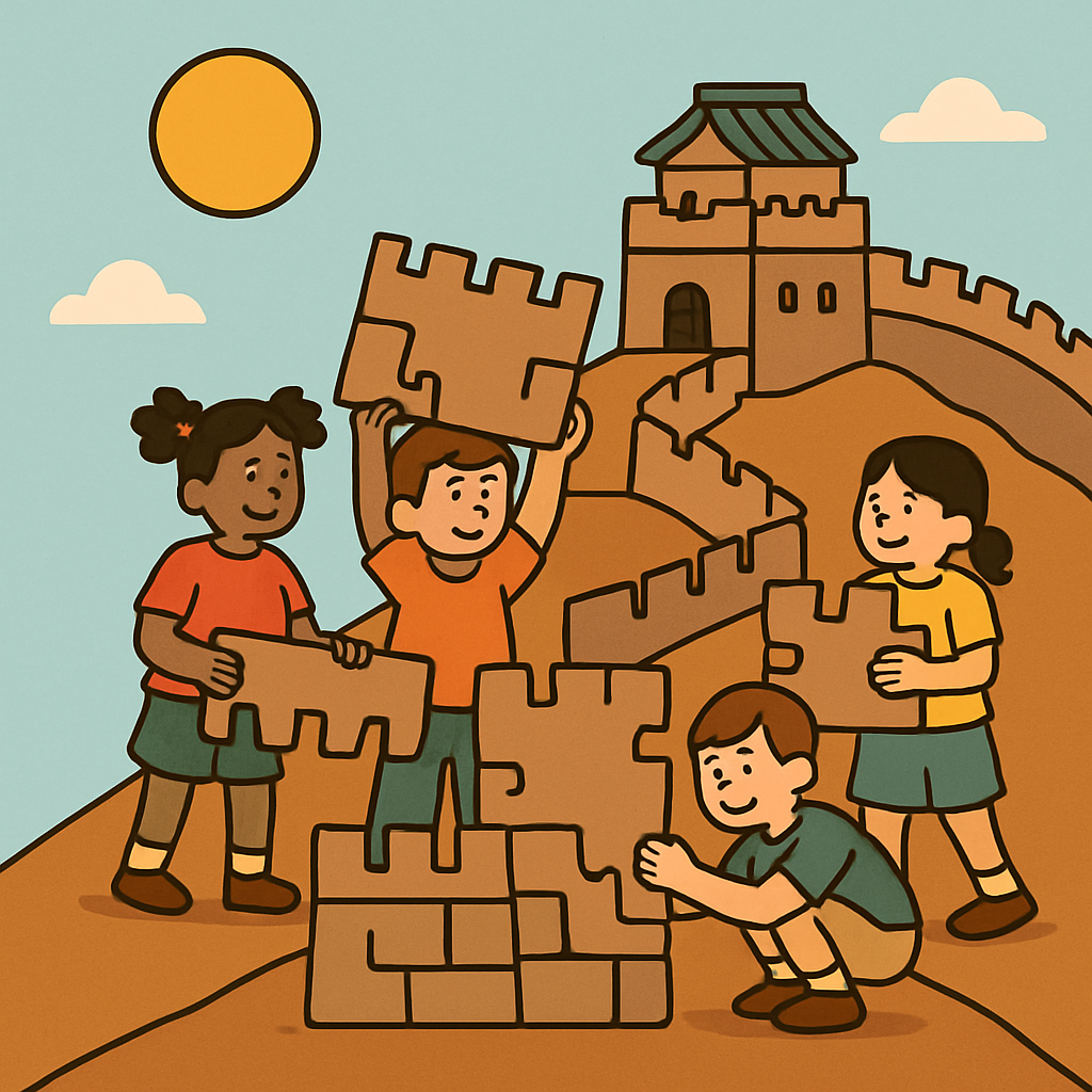 Great Wall Puzzle Paint by diamonds art