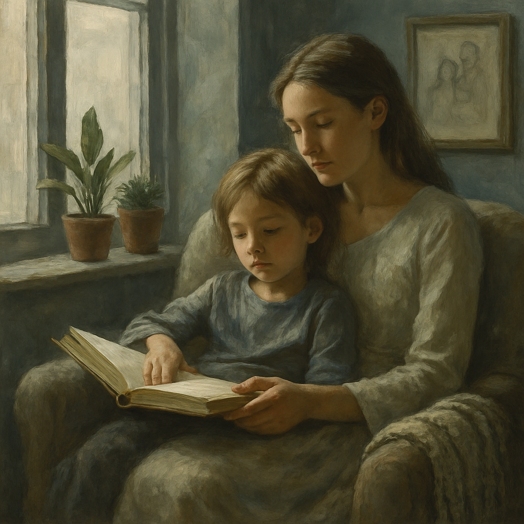 Quiet Portrait In The Window Light diamonded painting kits