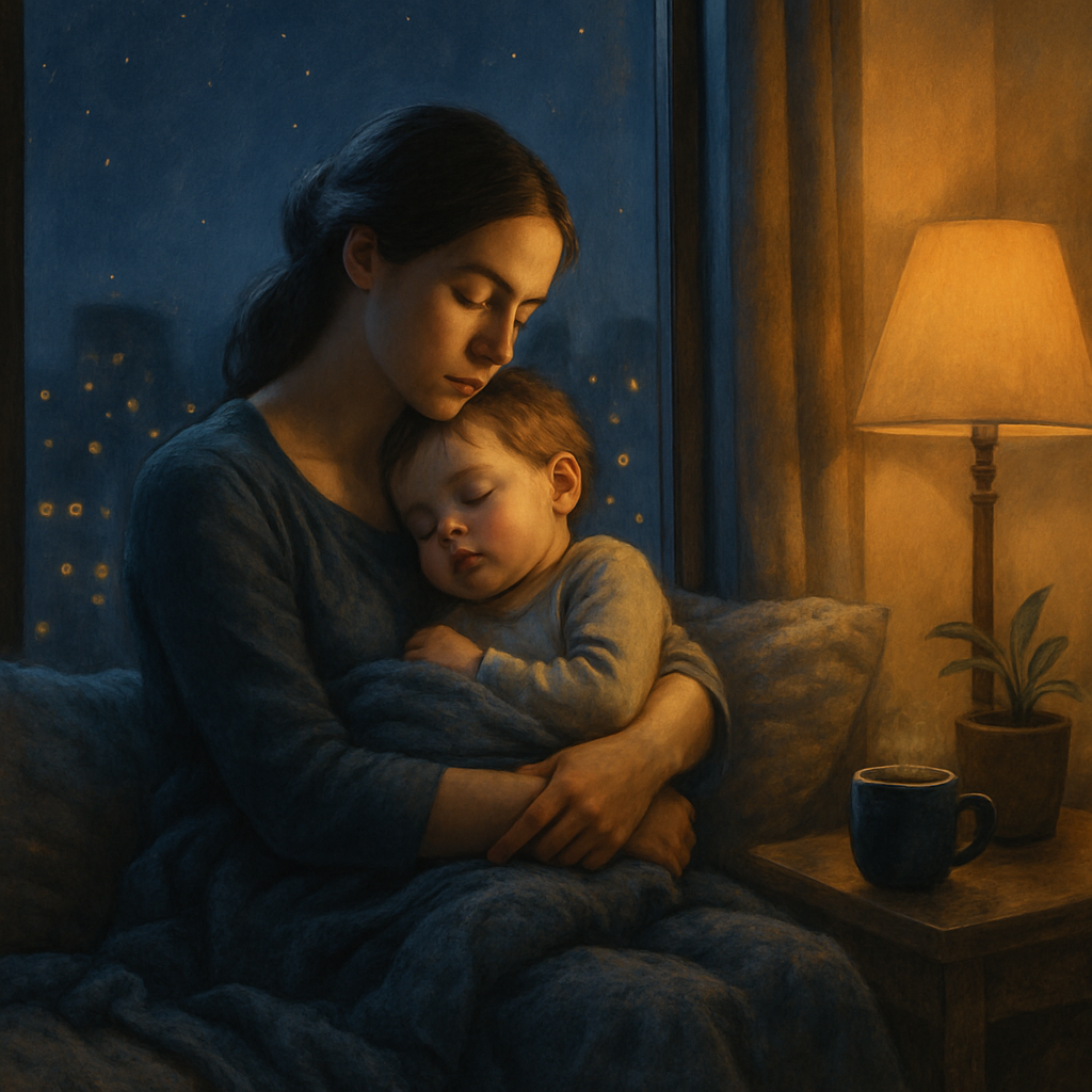 Starlit Lullaby By The Window paint by diamonds