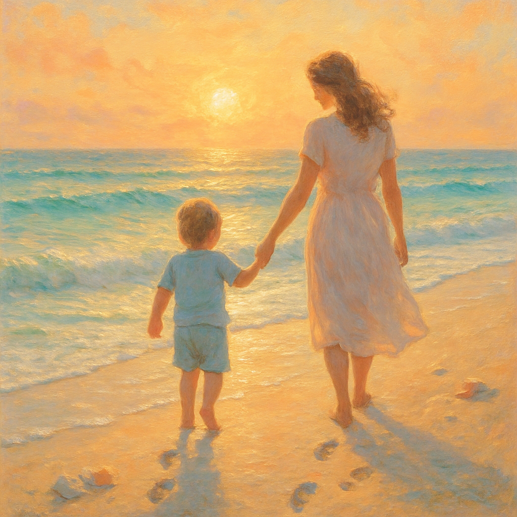 Sunrise Promise On The Shore diamonded painting kits