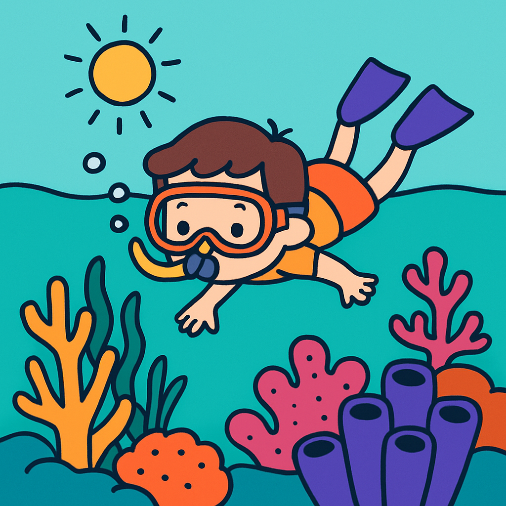 Ocean Explorer With Coral Reef DIY paint by diamonds