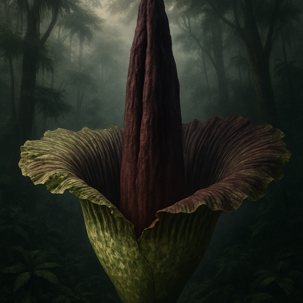 Queen Alexandra Amorphophallus Titanum diamond painting