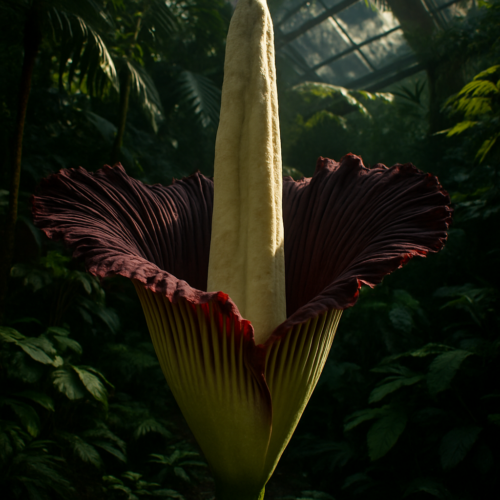 Titan Arum paint by diamonds