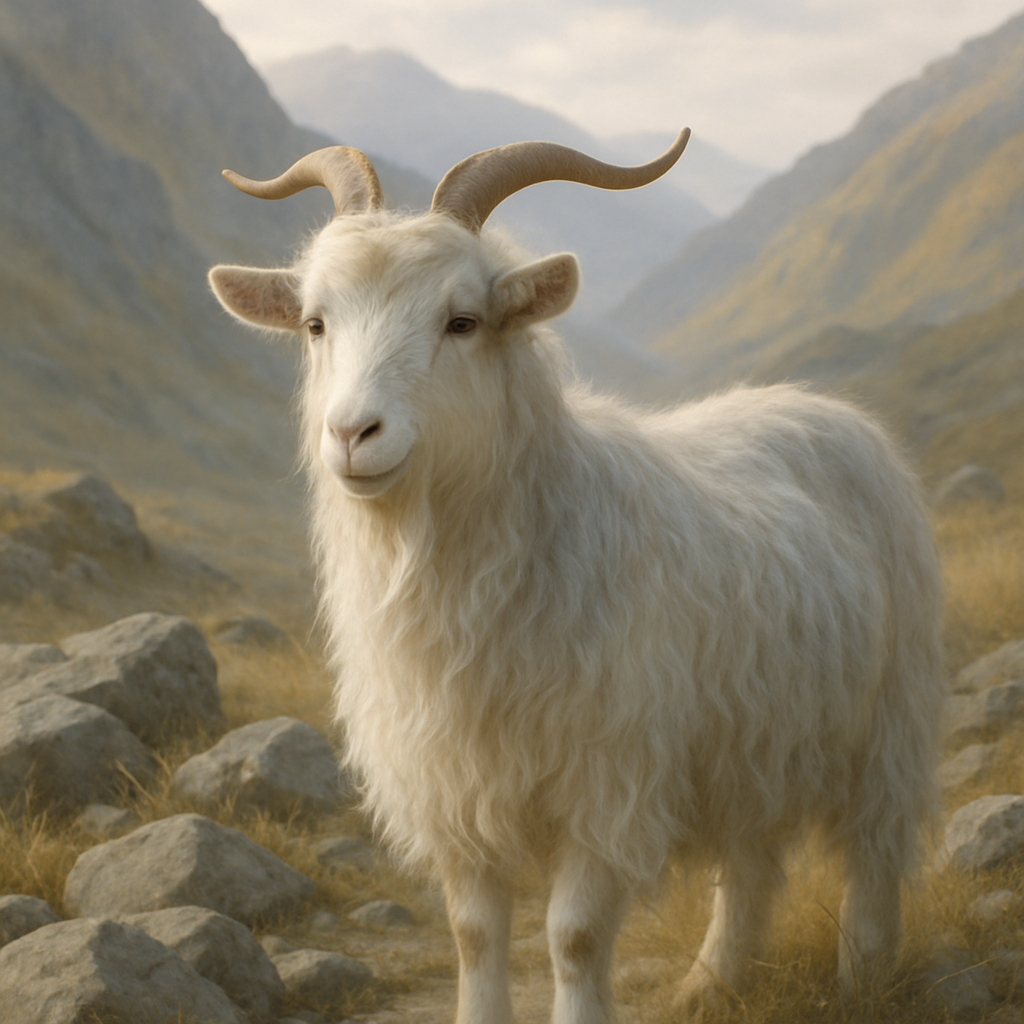 Cashmere Goat paint by diamonds