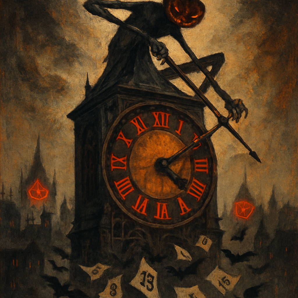 Clocktower Jack And The Time Bats DIY paint by diamonds