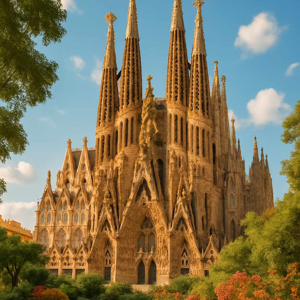 Sagrada Familia painting diamond kit