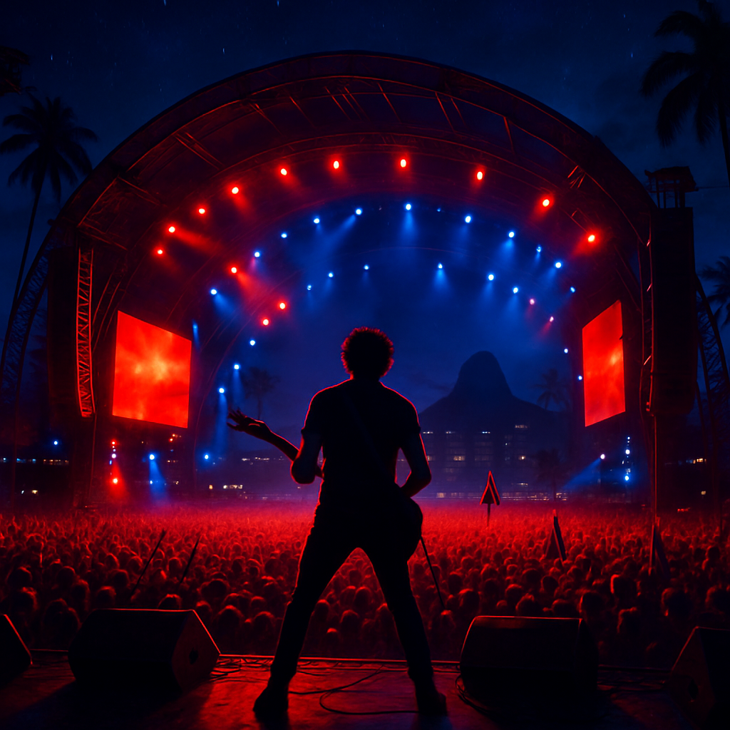 Rock In Rio Rio De Janeiro Painting by diamonds kit
