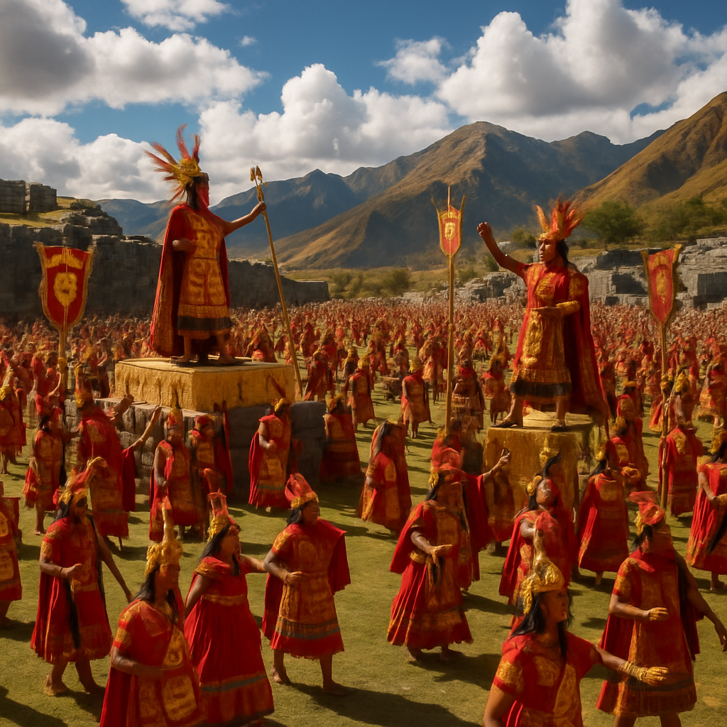 Inti Raymi Festival Of The Sun - Cusco painting diamond kit