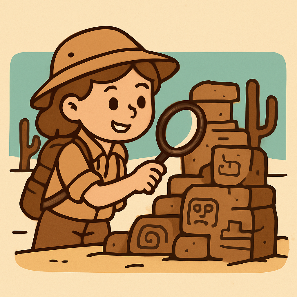 Discovering Ancient Ruins Paint by diamonds kits