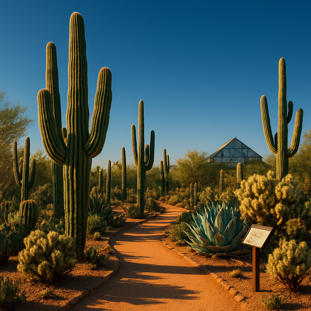 Desert Botanical Garden Phoenix United States diamond painting