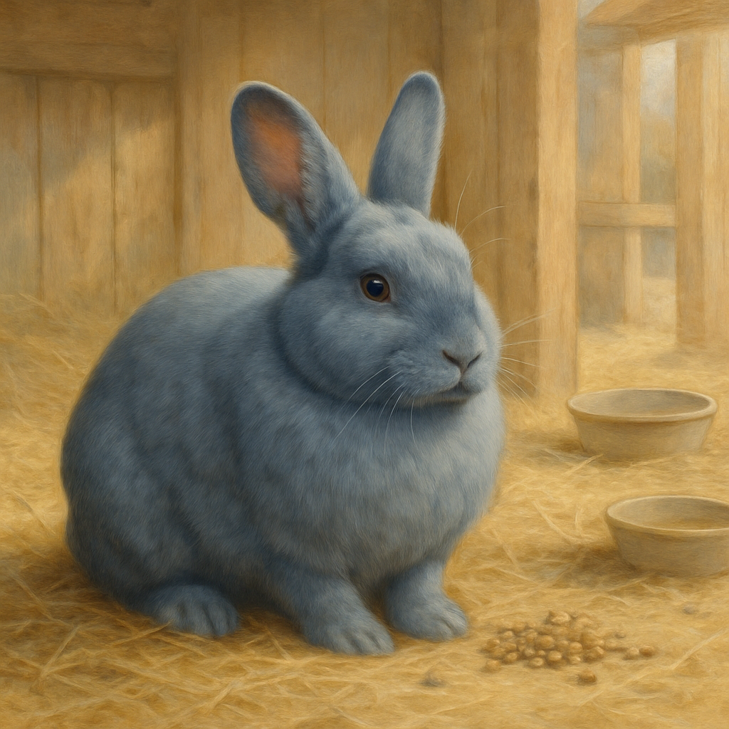 American Blue Rabbit - United States Paint by diamonds kits