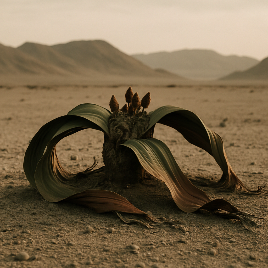 Welwitschia Mirabilis Namib Desert Namibia And Angola DIY paint by diamonds