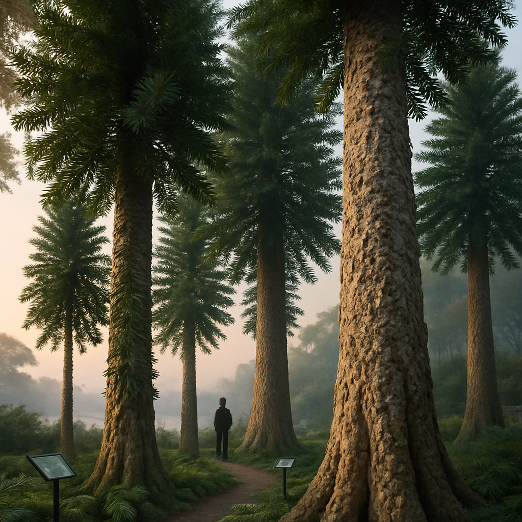 Wollemi Pine At Royal Botanic Garden Sydney Paint by diamonds kits