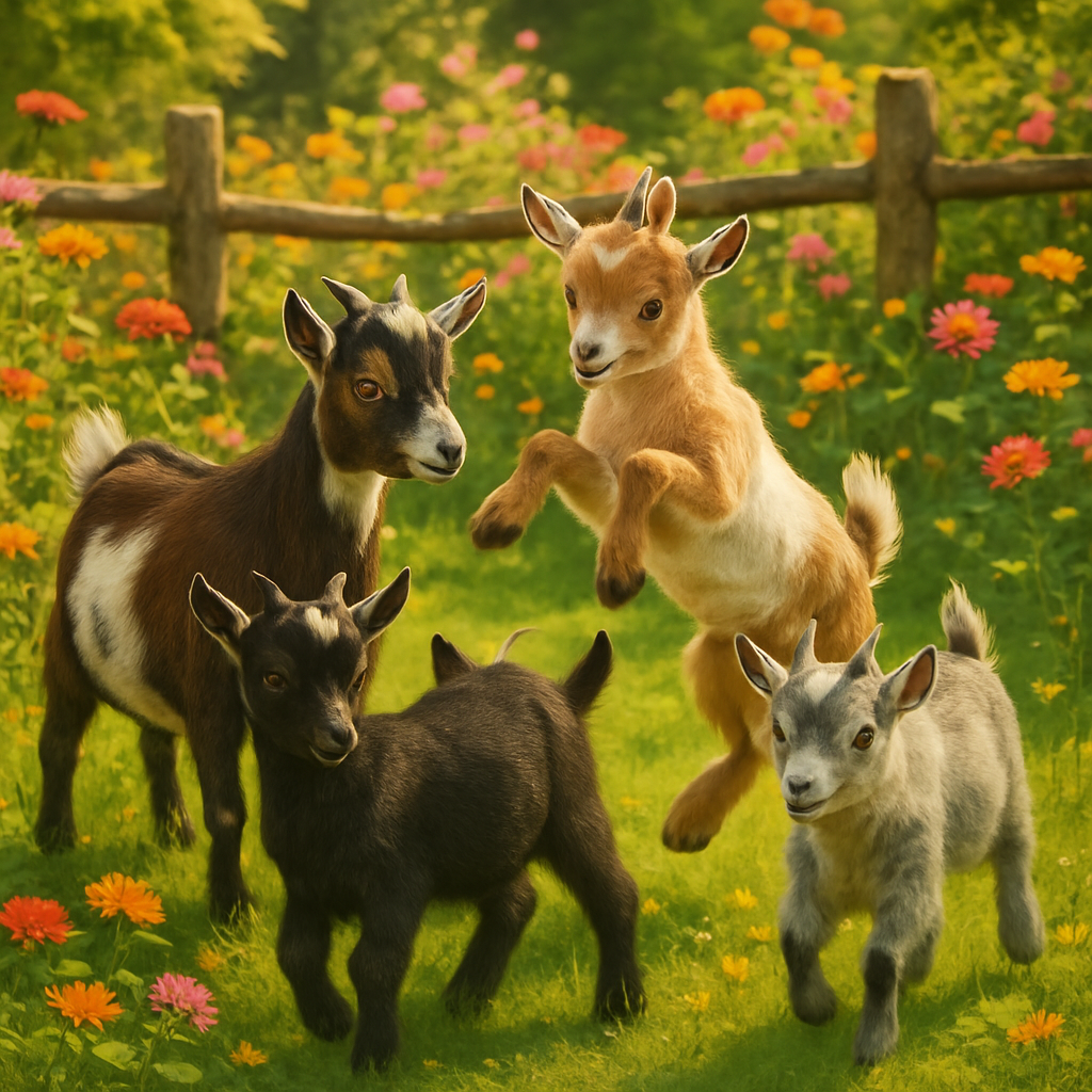 Pygmy Goat diamonded painting kits