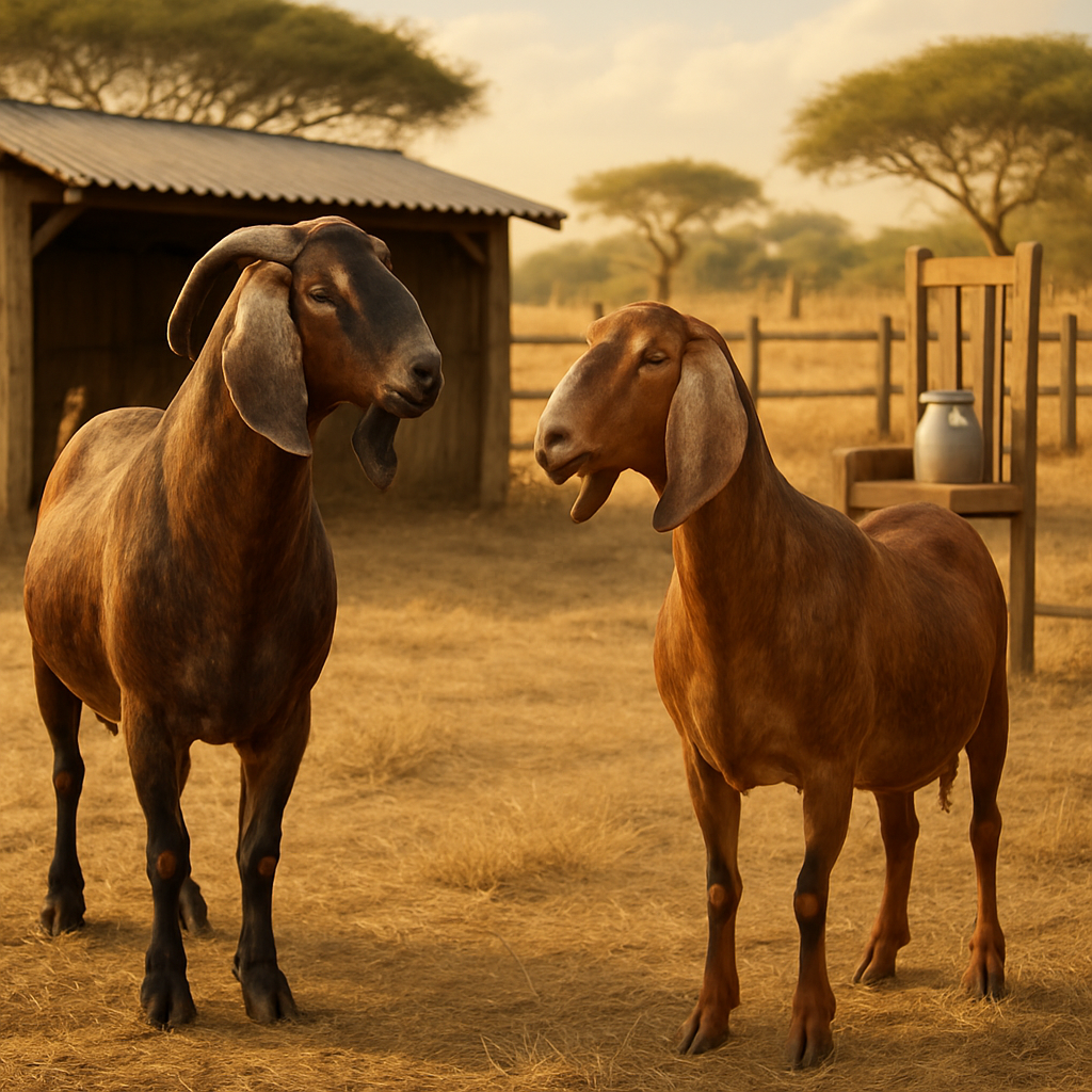 Nubian Goat - Africa Middle East diamond painting