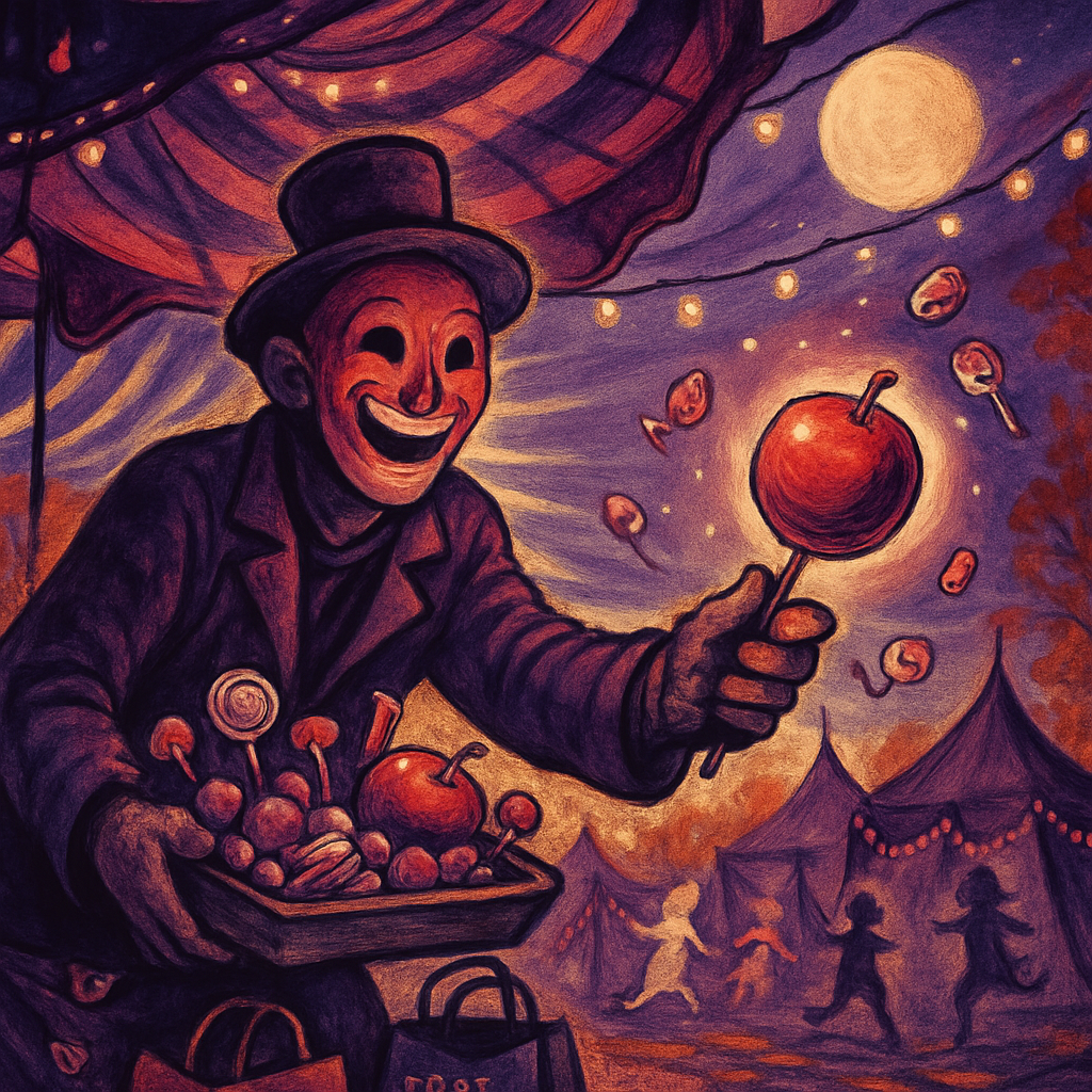 Midnight Candy Cart Carnival paint by diamond