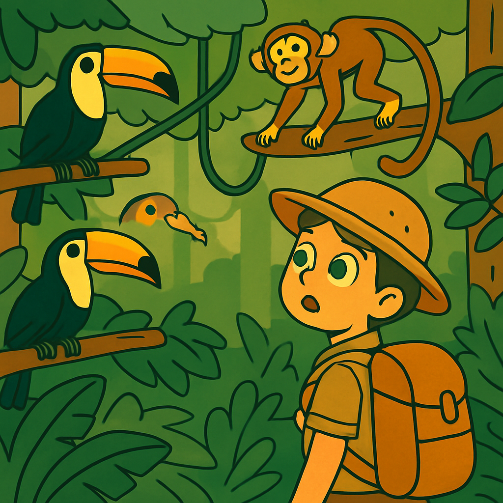 Amazon Rainforest Adventure paint by diamond