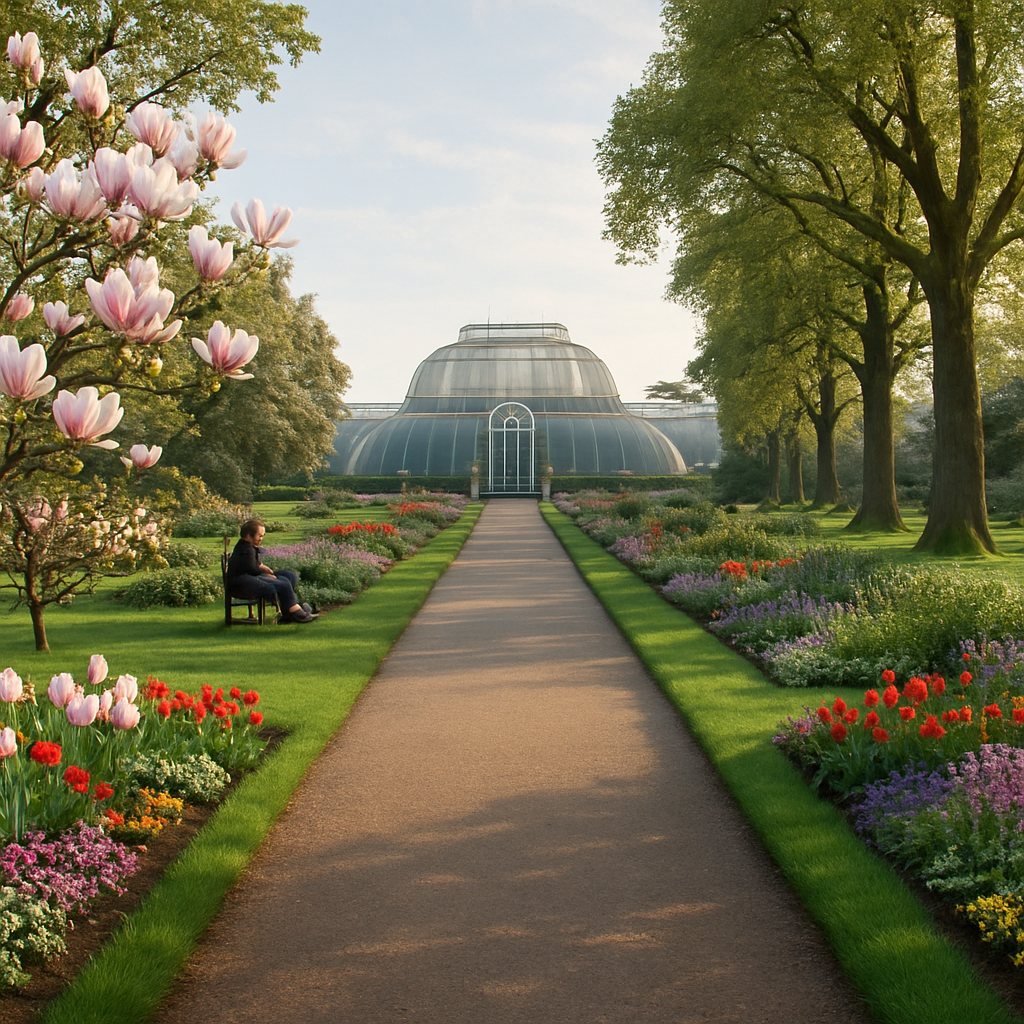 Royal Botanic Gardens Walk paint by diamonds