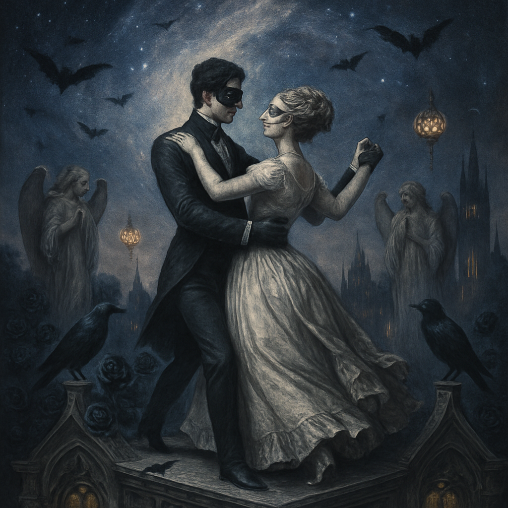 Starlit Mausoleum Masquerade diamond painting