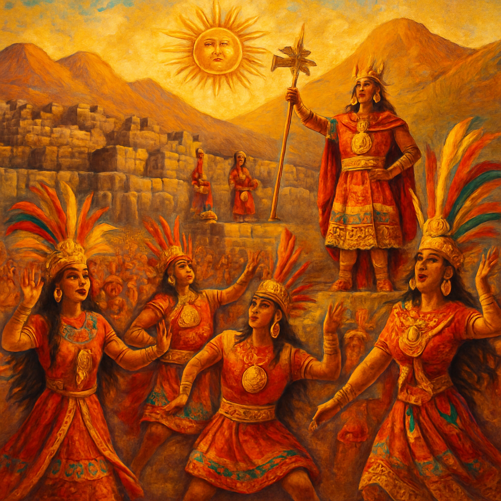Festival Of The Sun - Inti Raymi paint by diamond