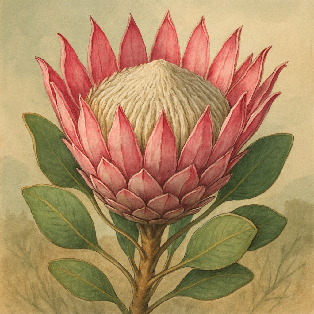 Protea Cynaroides South Africa diamonded painting kits