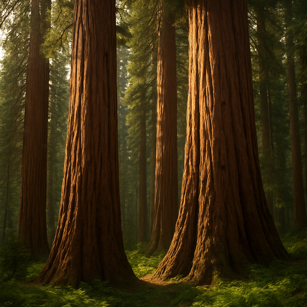 Giant Sequoia Trees California Paint by diamonds art