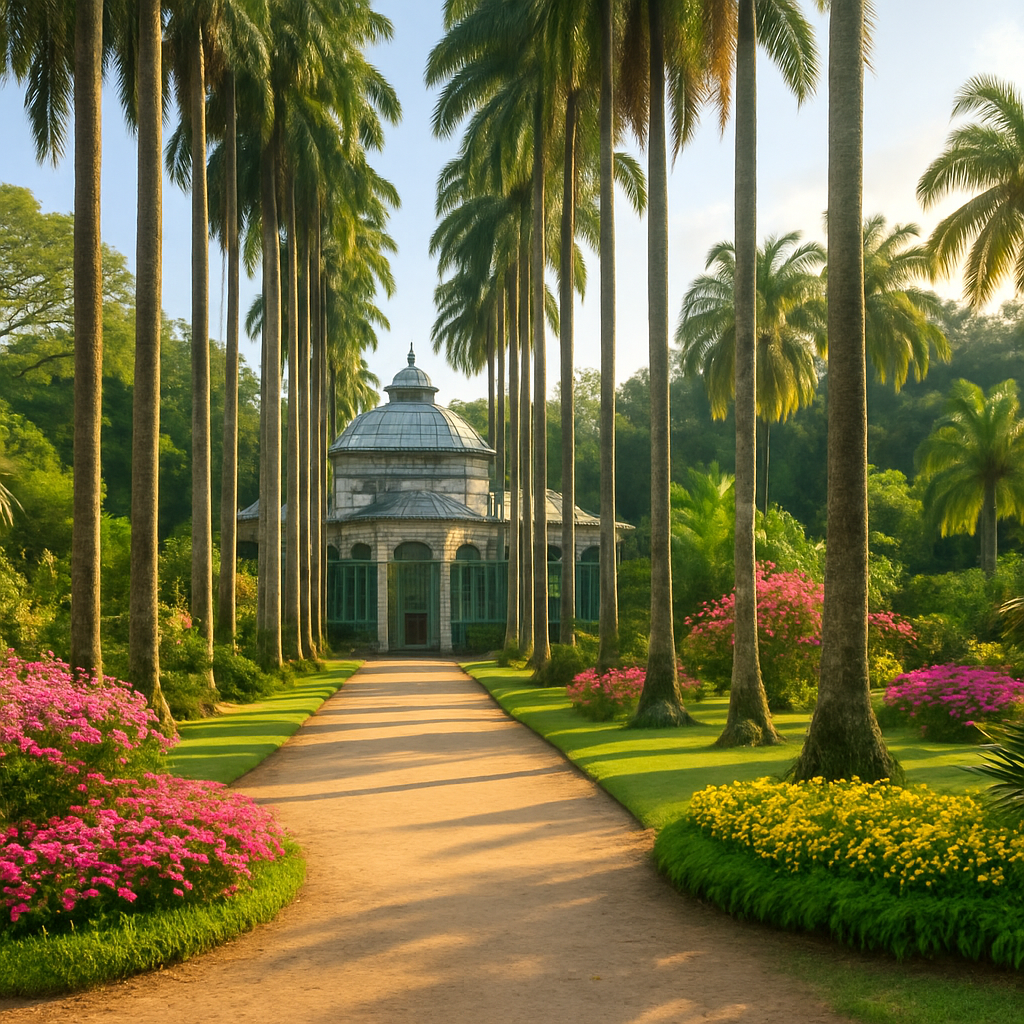 Jardim Botânico Do Rio De Janeiro Paint by diamonds art