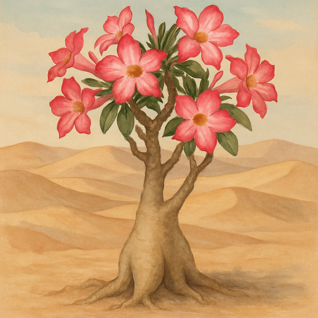 Desert Rose paint by color