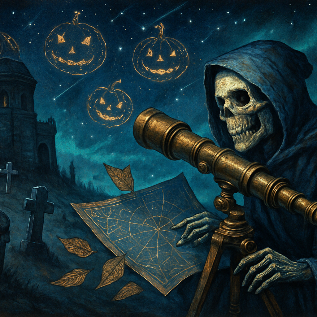 Astral Graveyard Observatory Paint by diamonds kits