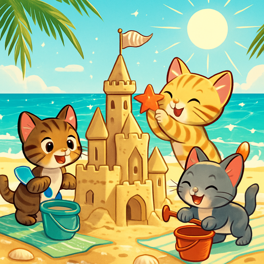 Tropical Sandcastle Architects diamonded painting kits