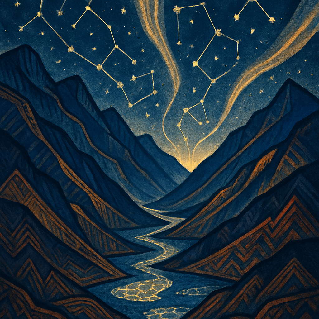 Constellation Pass Mosaic DIY paint by diamonds