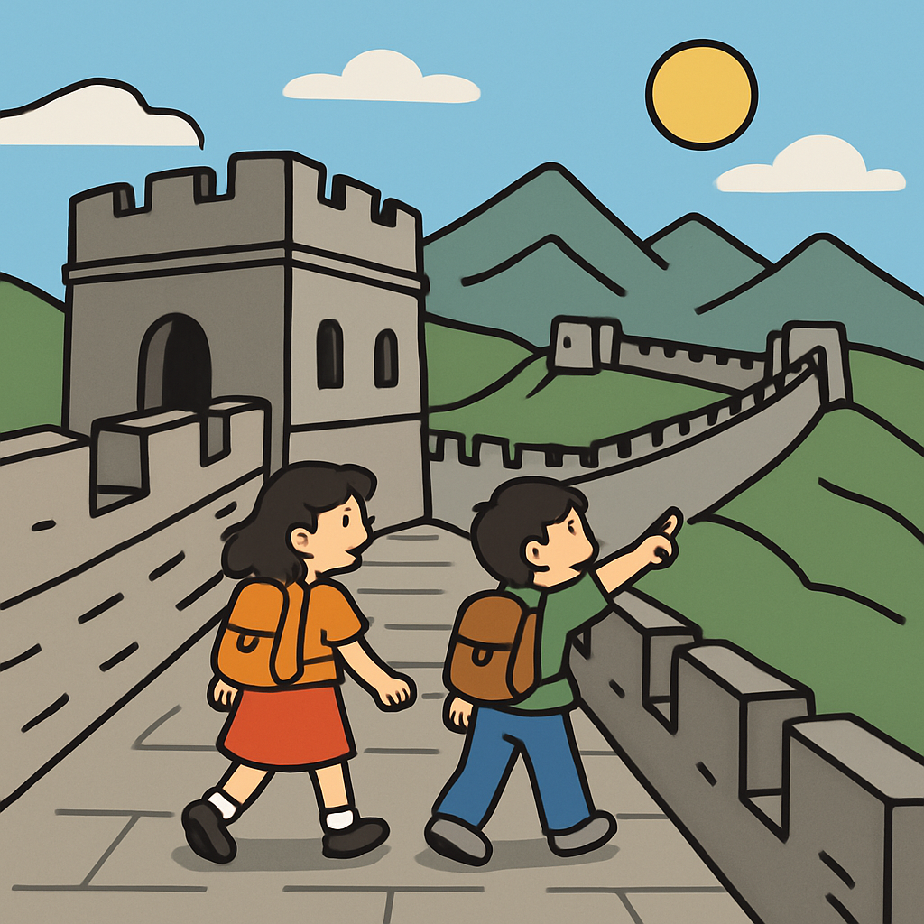 Great Wall Adventure painting diamond kit