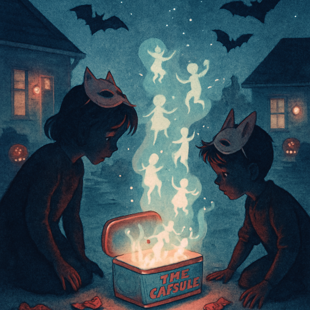 Trick Or Treat Time Capsule Paint by diamonds kits